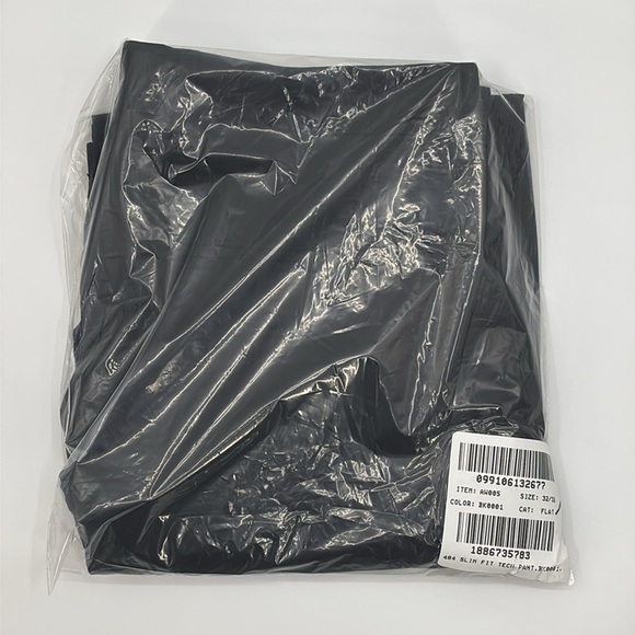 J. Crew 484 Slim-fit tech pant in Black size 32/32 NWT AW005 - Picture 11 of 12